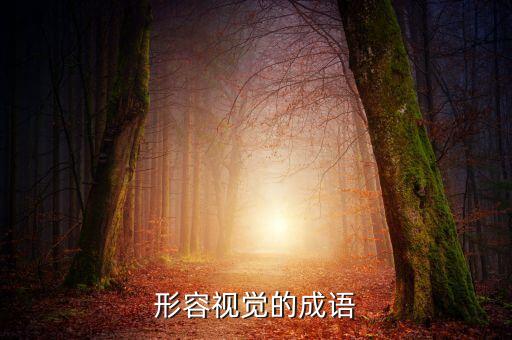 形容視覺的成語