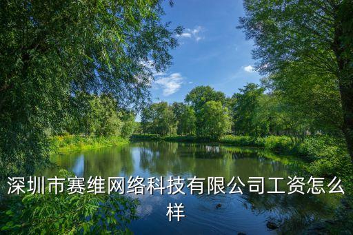 深圳市賽維網(wǎng)絡(luò)科技有限公司工資怎么樣
