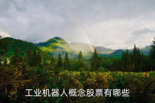 工業(yè)機(jī)器人概念股票有哪些