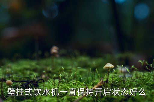壁掛式飲水機(jī)一直保持開啟狀態(tài)好么