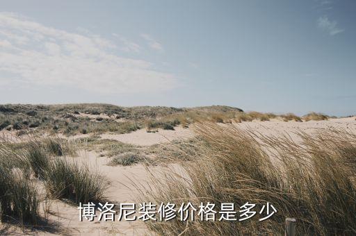 博洛尼裝修價格是多少