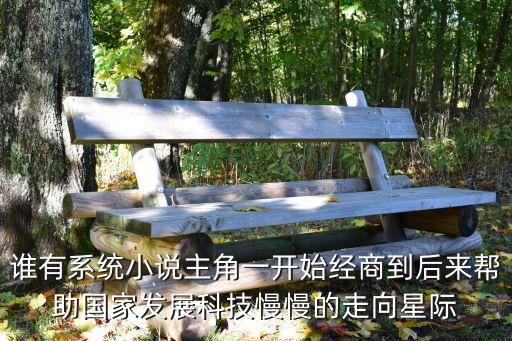誰有系統(tǒng)小說主角一開始經(jīng)商到后來幫助國家發(fā)展科技慢慢的走向星際