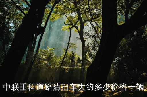 中聯(lián)重科道路清掃車大約多少價(jià)格一輛