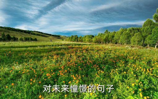 憧憬未來的文案，對未來憧憬的句子