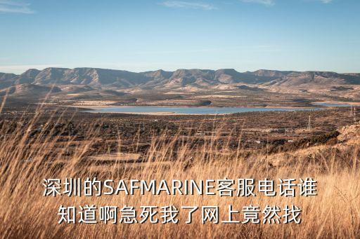 深圳世宗自動(dòng)化設(shè)備有限公司電話，深圳的SAFMARINE客服電話誰(shuí)知道啊急死我了網(wǎng)上竟然找