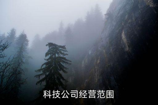 科技公司經(jīng)營(yíng)范圍