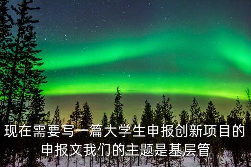 創(chuàng)新項(xiàng)目申報(bào)材料范文，本科生課外學(xué)術(shù)科技創(chuàng)新實(shí)踐項(xiàng)目課題申請書怎么寫