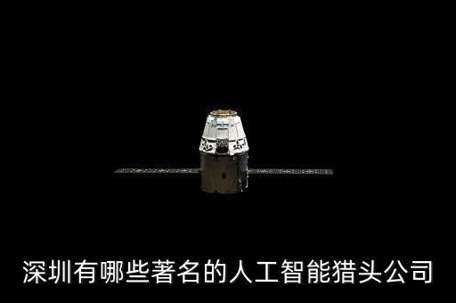 深圳ai公司，深圳有哪些著名的人工智能獵頭公司