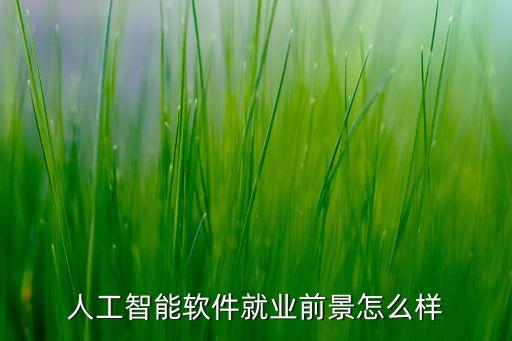中國(guó)人工智能發(fā)展報(bào)告2021，人工智能軟件就業(yè)前景怎么樣