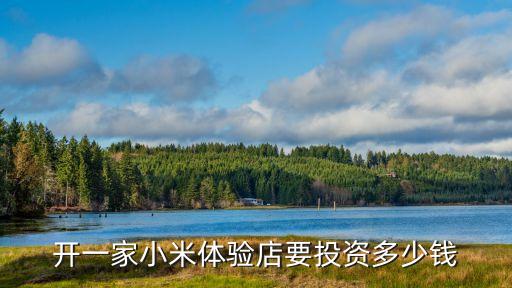開一家小米體驗(yàn)店要投資多少錢