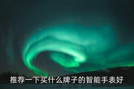 智能手表什么牌子質(zhì)量好，推薦一下買(mǎi)什么牌子的智能手表好