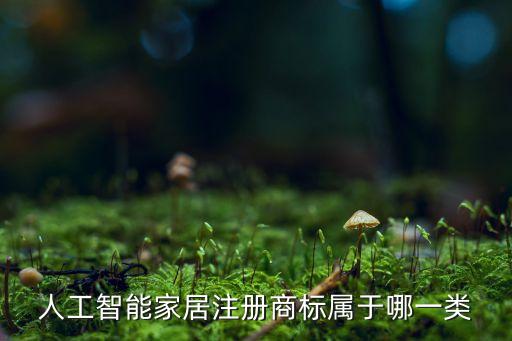 人工智能家居注冊(cè)商標(biāo)屬于哪一類