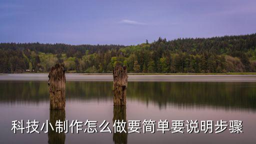 科技小制作怎么做要簡單要說明步驟