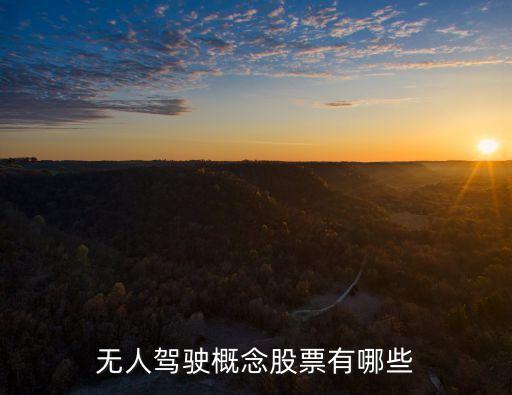無人駕駛概念股票有哪些