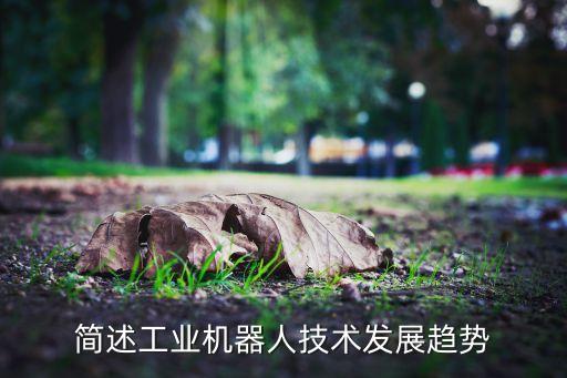 簡(jiǎn)述工業(yè)機(jī)器人技術(shù)發(fā)展趨勢(shì)