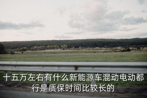十五萬左右有什么新能源車混動電動都行是質(zhì)保時間比較長的