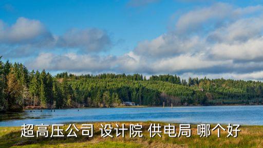 超高壓好還是供電局好，超高壓輸電公司與供電公司哪個好