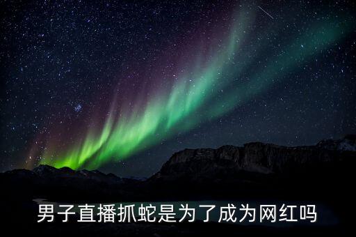 直播夜晚找蛇，自己直播抓蛇是不是很賺錢(qián)啊