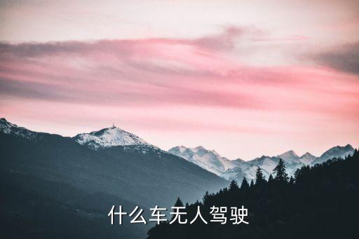 無人駕駛自動駕駛汽車，Uber無人車自動駕駛的第四極崛起