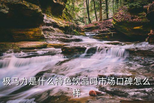2018年科技進(jìn)步獎(jiǎng)，極馬力是什么特色飲品嗎市場(chǎng)口碑怎么樣