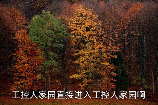 工控人之家，工控人的家園怎么搞