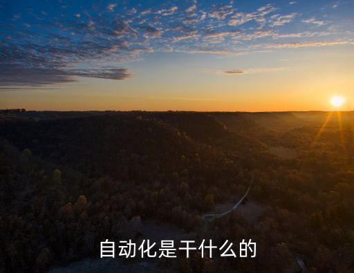 自動化是干什么的
