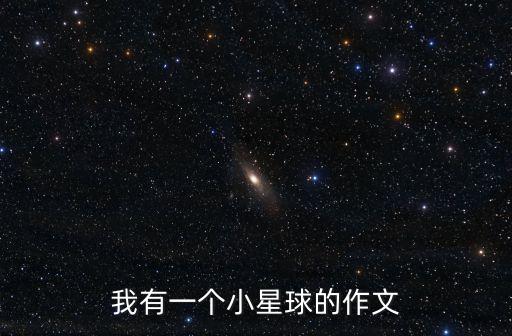 我有一個(gè)小星球的作文