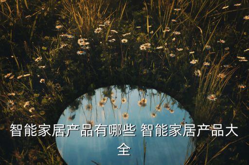 智能家居產(chǎn)品有哪些 智能家居產(chǎn)品大全