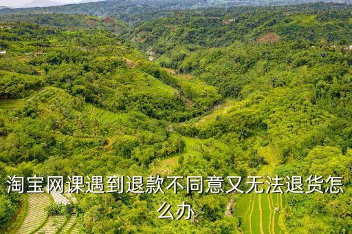 買了網(wǎng)課想退款不給退 怎么解決，網(wǎng)上訂的網(wǎng)易有道課程不給退款怎么辦