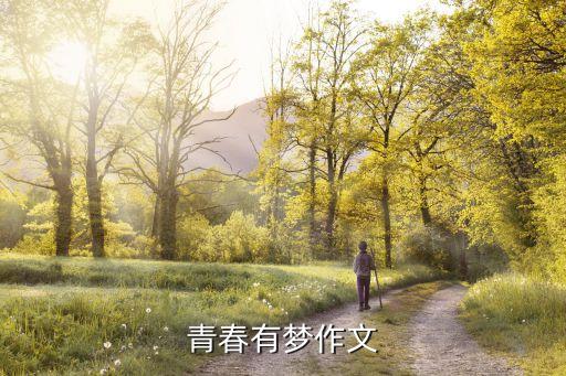 青春有夢作文