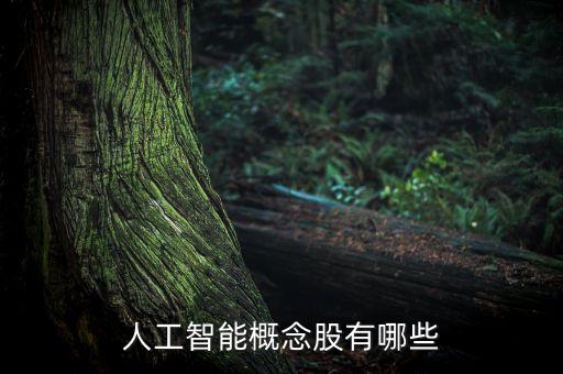 人工智能概念股有哪些