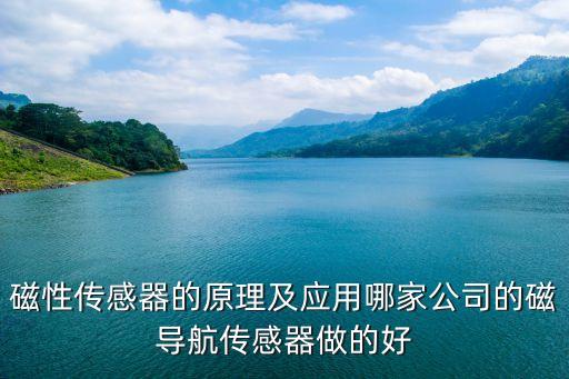 磁性傳感器的原理及應(yīng)用哪家公司的磁導(dǎo)航傳感器做的好