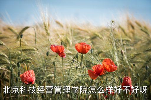 科技經(jīng)營(yíng)管理學(xué)院蔣，關(guān)于北京科技經(jīng)營(yíng)管理學(xué)院