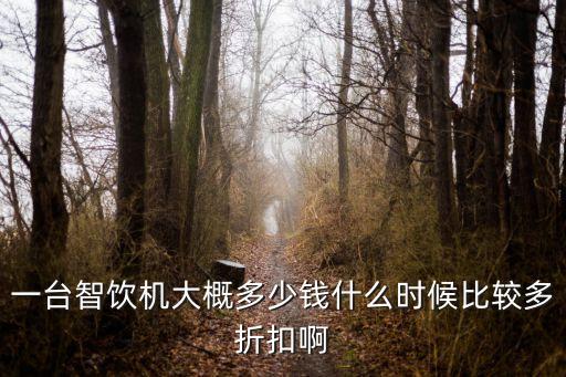 一臺(tái)智飲機(jī)大概多少錢什么時(shí)候比較多折扣啊
