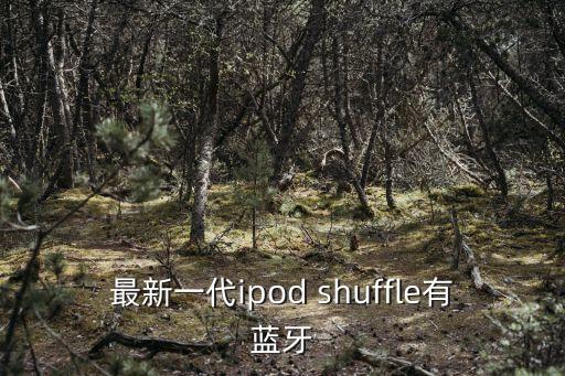 最新一代ipod shuffle有藍(lán)牙