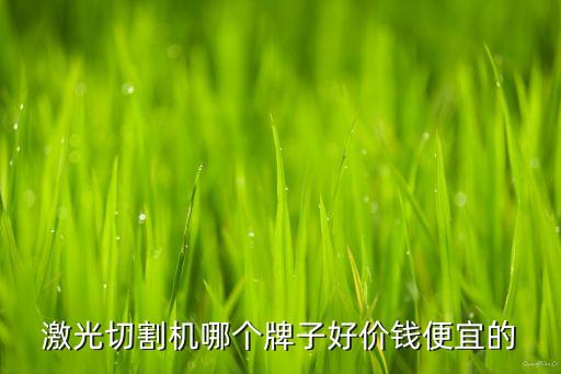 激光切割機(jī)哪個牌子好價錢便宜的