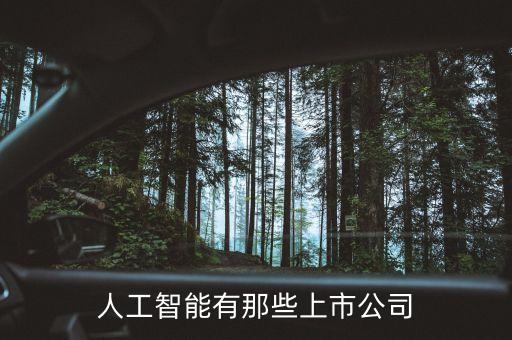 加拿大人工智能上市公司有哪些，人工智能龍頭股有哪些