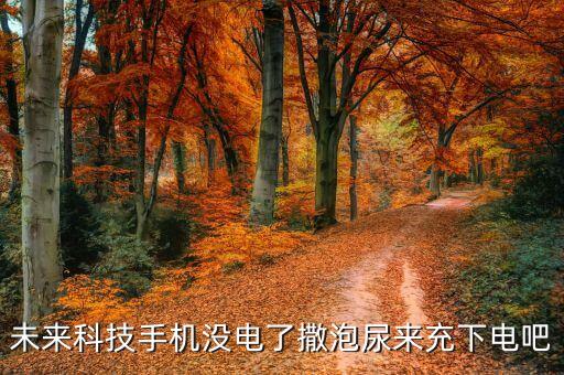 未來科技手機沒電了撒泡尿來充下電吧