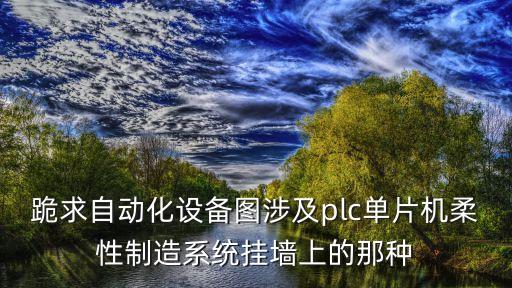 跪求自動(dòng)化設(shè)備圖涉及plc單片機(jī)柔性制造系統(tǒng)掛墻上的那種