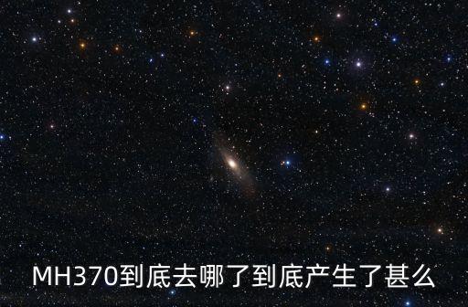 MH370到底去哪了到底產(chǎn)生了甚么