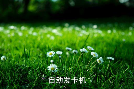 自助發(fā)卡機(jī)是干什么的，自動(dòng)發(fā)卡機(jī)