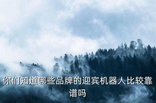 你們知道哪些品牌的迎賓機器人比較靠譜嗎
