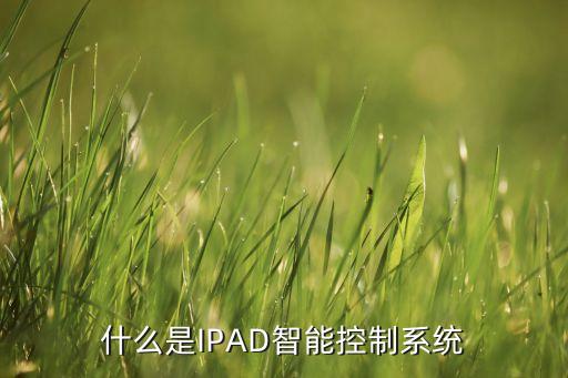 什么是IPAD智能控制系統(tǒng)