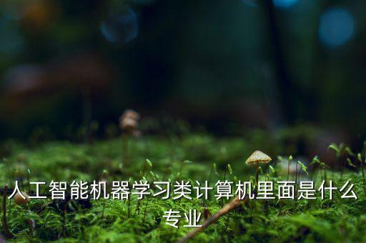 大學(xué)人工智能是什么專業(yè)，人工智能機(jī)器學(xué)習(xí)類計(jì)算機(jī)里面是什么專業(yè)