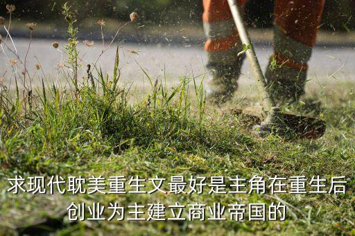 求現(xiàn)代耽美重生文最好是主角在重生后創(chuàng)業(yè)為主建立商業(yè)帝國的