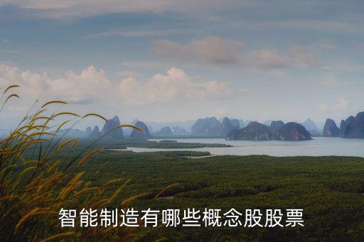智能制造有哪些概念股股票