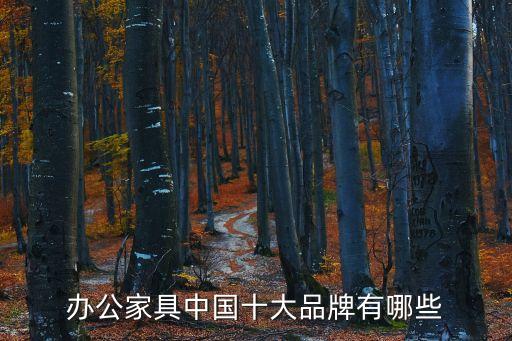 辦公家具中國十大品牌有哪些