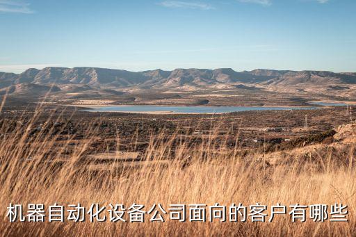 機(jī)器自動(dòng)化設(shè)備公司面向的客戶有哪些
