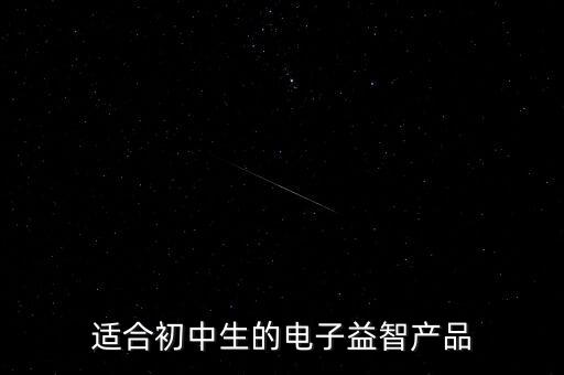 適合初中生的電子益智產(chǎn)品