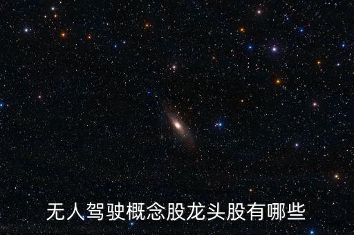 無(wú)人駕駛概念股龍頭股有哪些